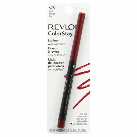 REVLON Colorstay Lip Liner 20 Red .01oz 183377